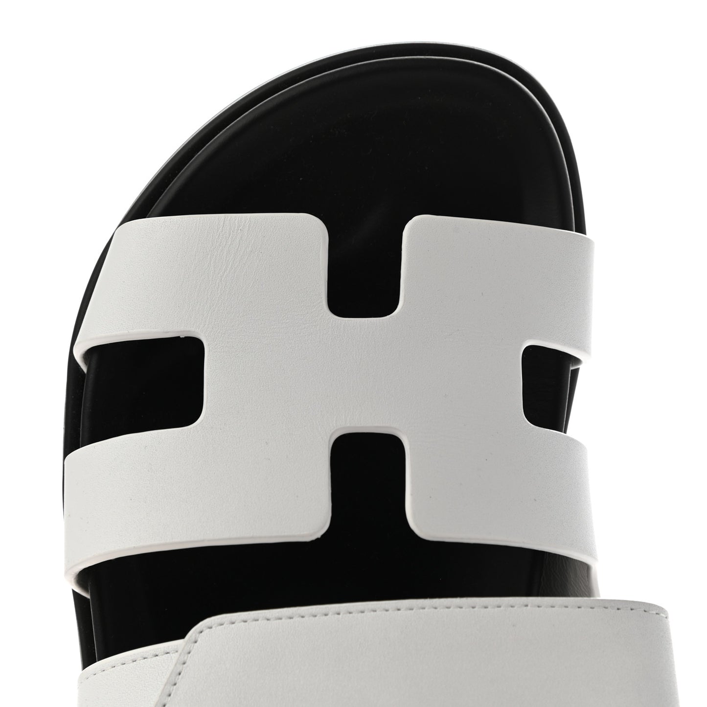 Calfskin Womens Chypre Sandals 36 White