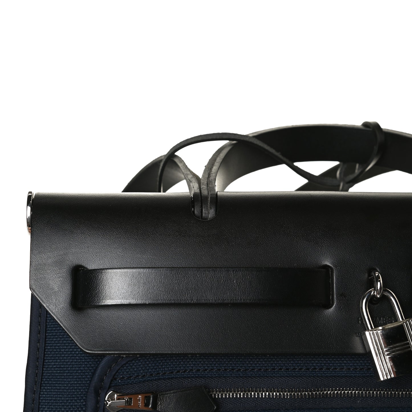Toile Vache Hunter Herbag Zip PM 31 Bleu Marine Black