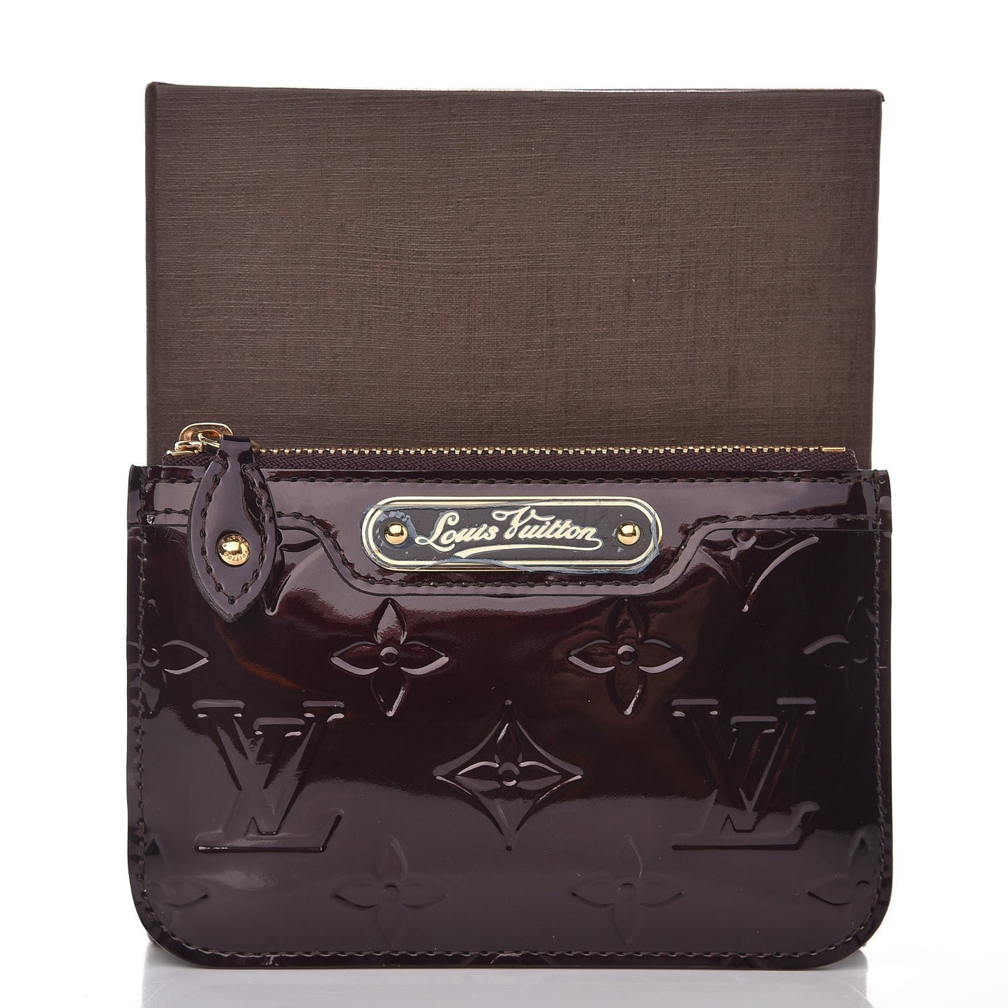 Vernis Key Pouch Amarante