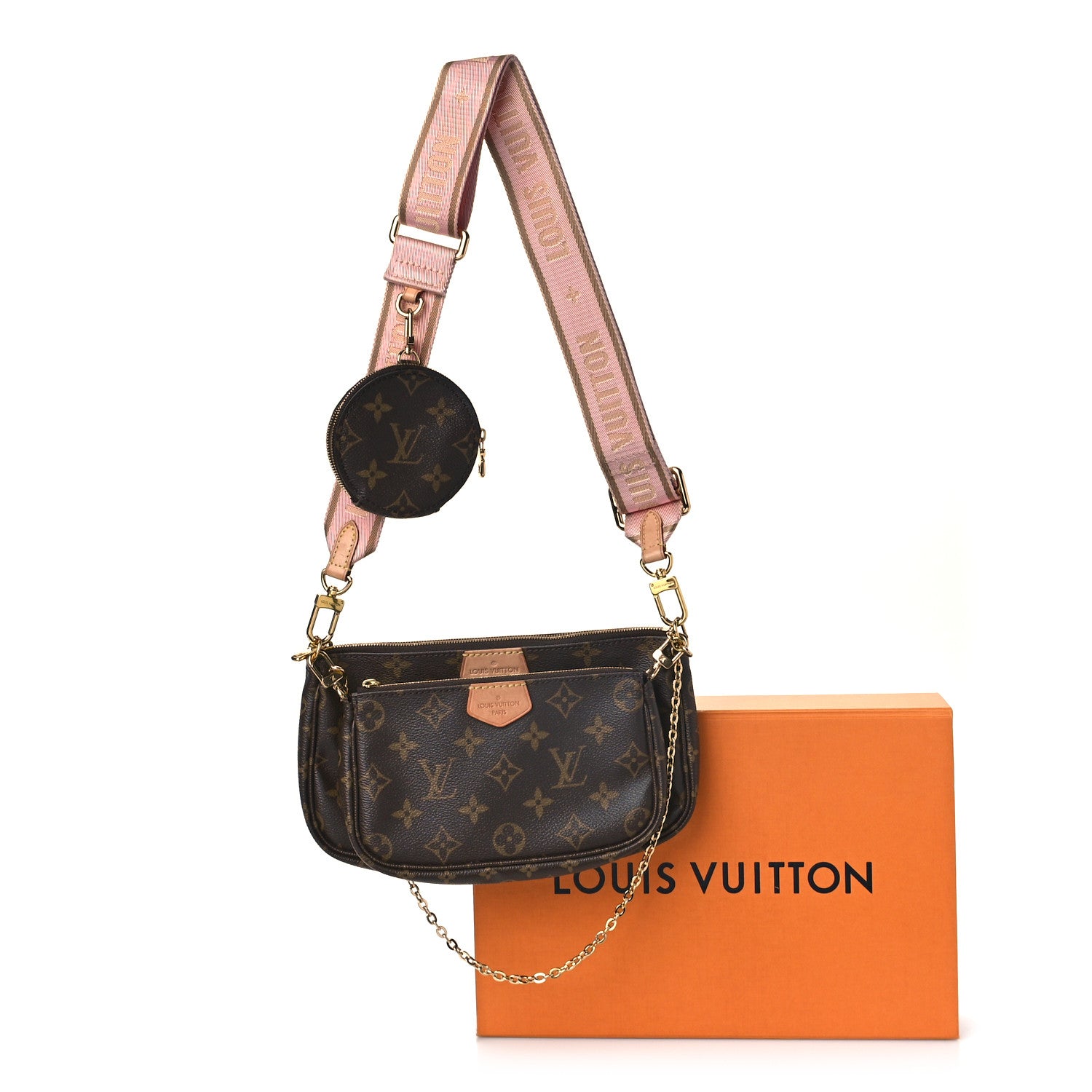 Louis Vuitton Monogram Multi Pochette Accessories Rose Clair 10 of 10