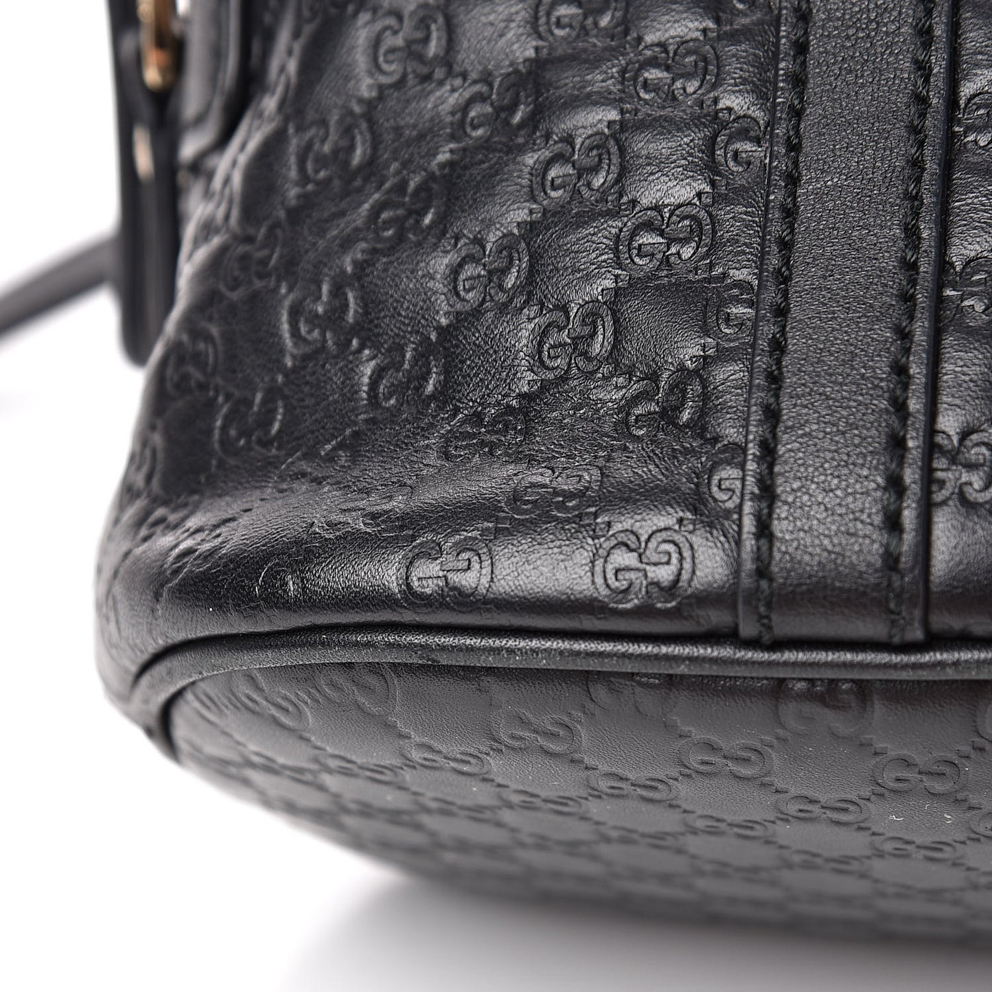 Microguccissima Mini Dome Bag Black