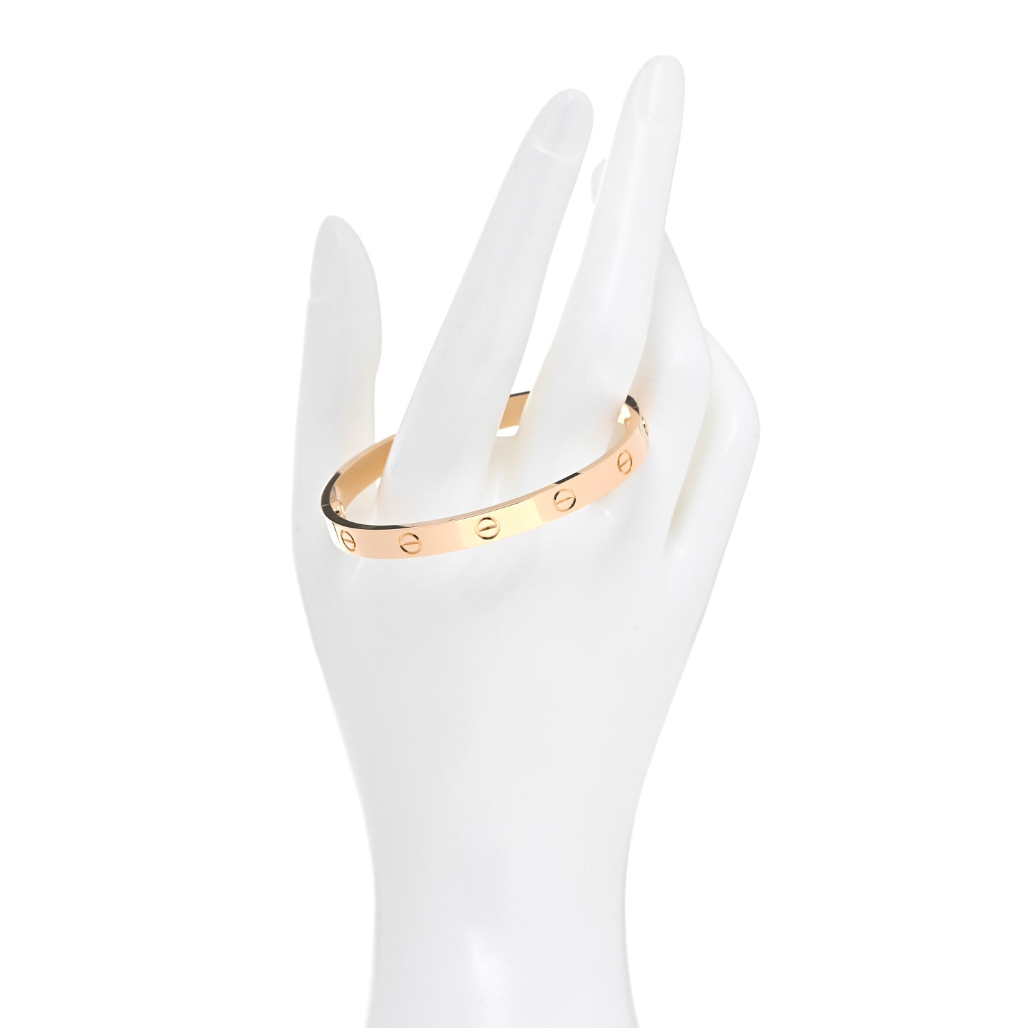 Cartier 18K Yellow Gold LOVE Bracelet 17 2 of 8