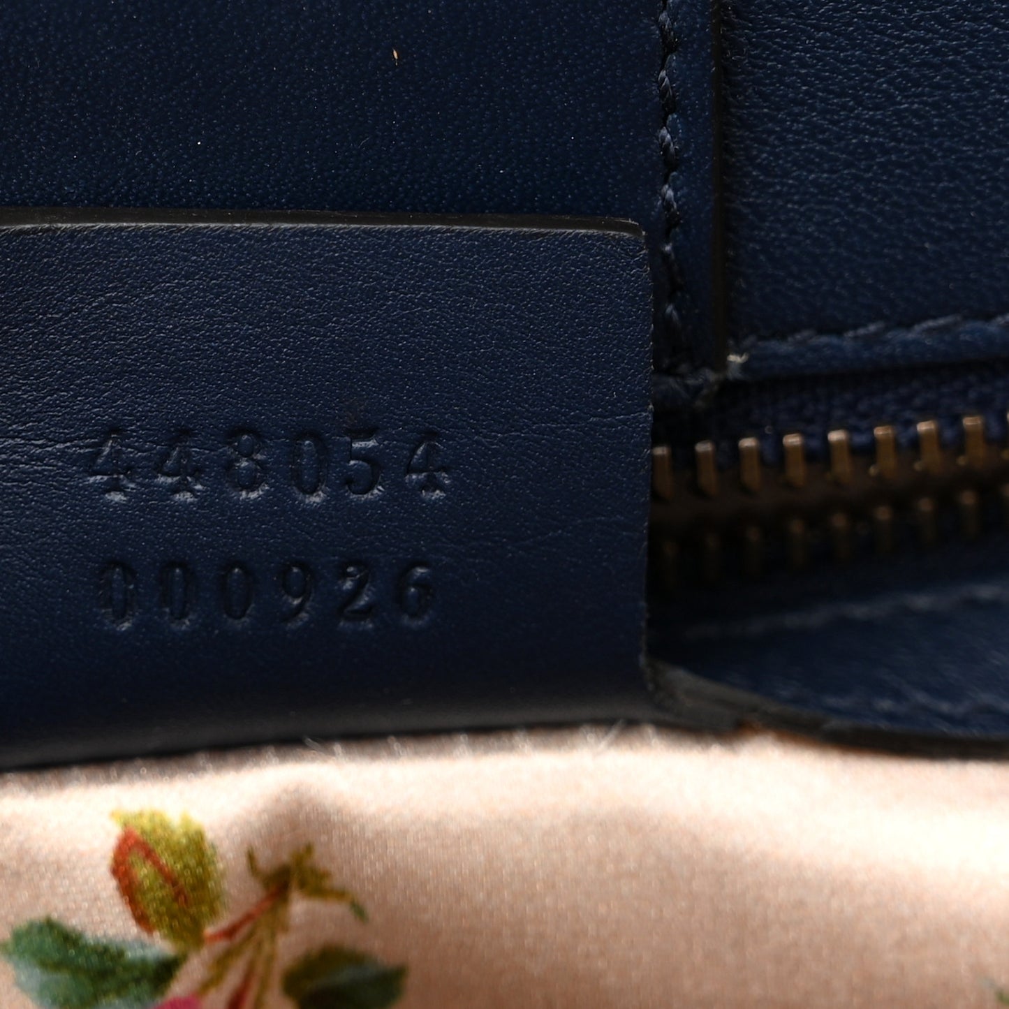 Denim Matelasse Small Pearly GG Marmont Tote Blue