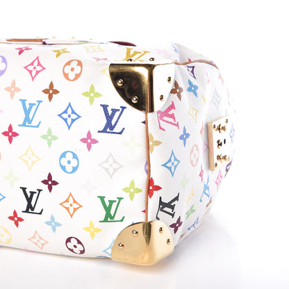 Louis Vuitton Monogram Multicolor Speedy 30 White 13 of 14