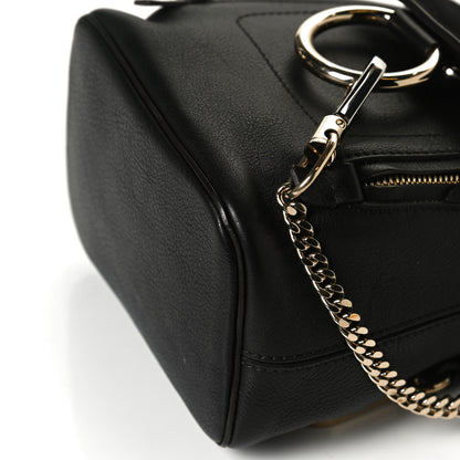 Chloe Suede Calfskin Mini Faye Backpack Black 11 of 11