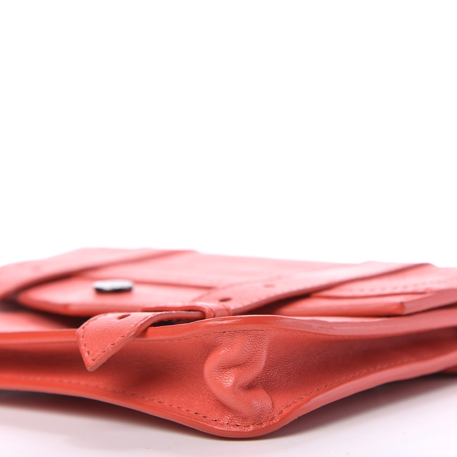 Proenza Schouler Lambskin PS1 Large Chain Wallet Grapefruit 7 of 10