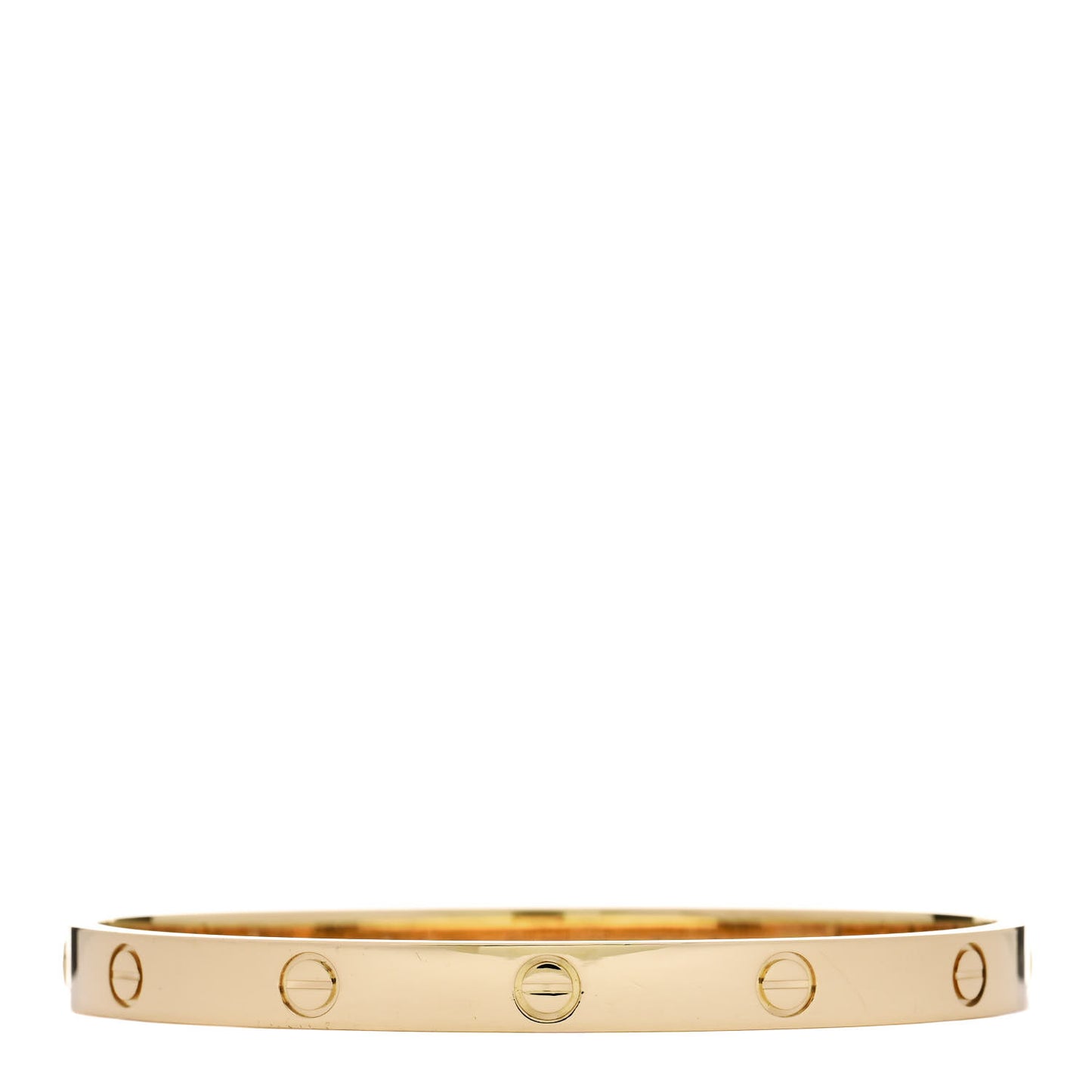 18K Yellow Gold LOVE Bracelet 19