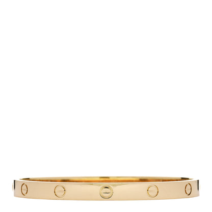 Cartier 18K Yellow Gold LOVE Bracelet 19 1 of 9