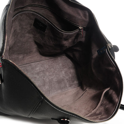 Louis Vuitton Veau Cachemire Soft Lockit MM Black 6 of 10