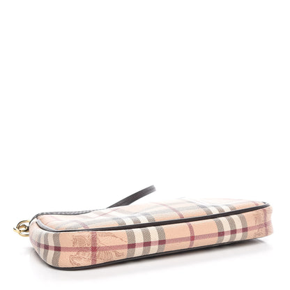 Burberry Haymarket Check Pochette Chocolate 4 of 7