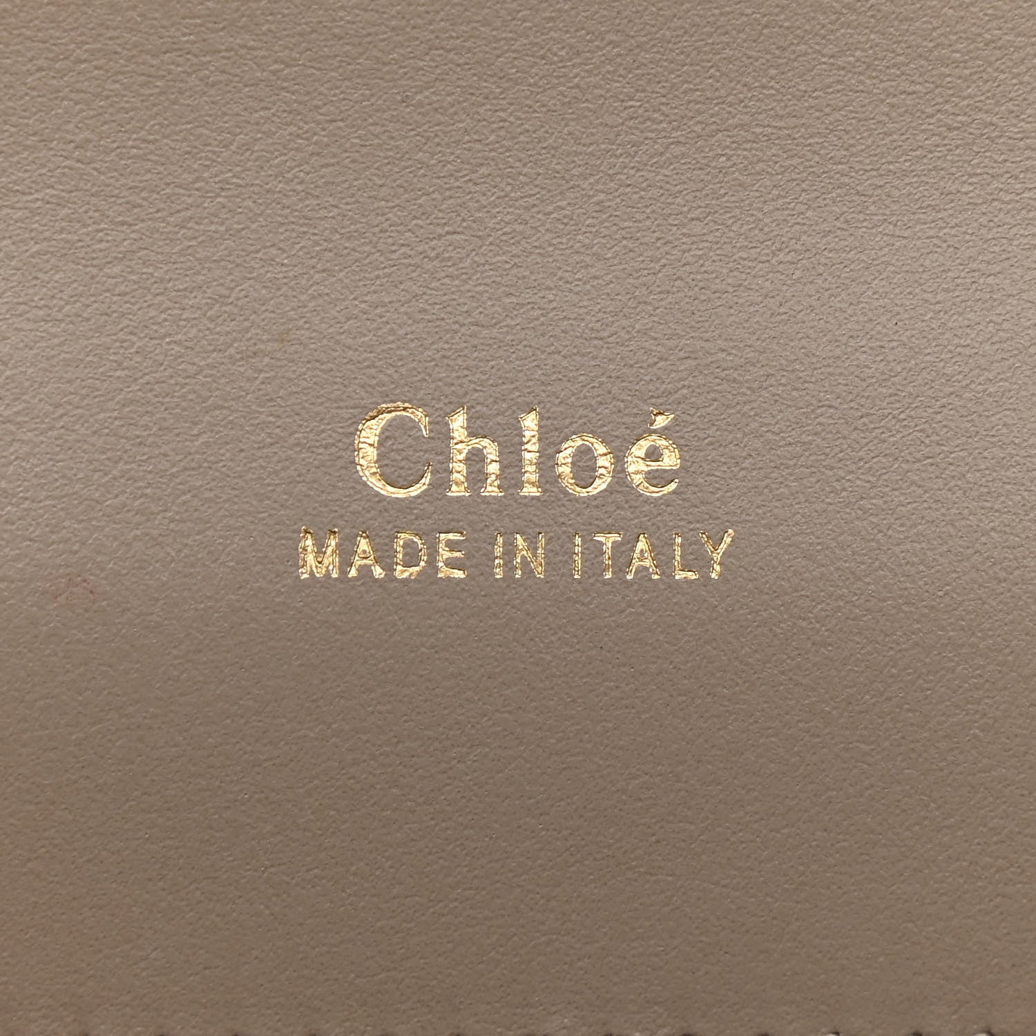 Chloe Shiny Goatskin Calfskin Mini Aby Chain Shoulder Bag Motty Grey 5 of 10