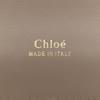 Chloe Shiny Goatskin Calfskin Mini Aby Chain Shoulder Bag Motty Grey 5 of 10