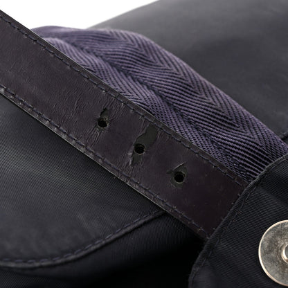 Prada Tessuto Nylon Saffiano Medium Backpack Purple 11 of 11