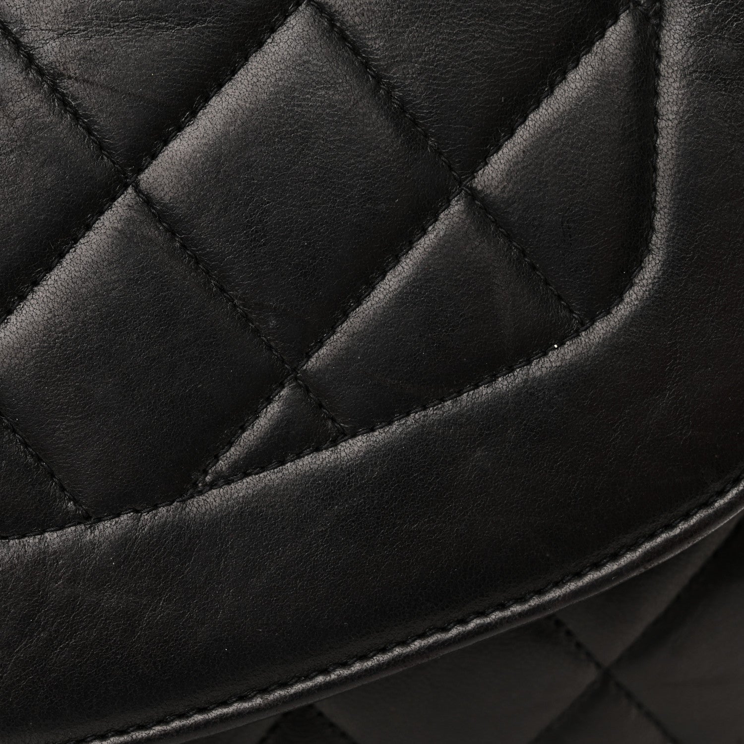 Chanel Lambskin Quilted CC Tassel Camera Case Black 15 of 15