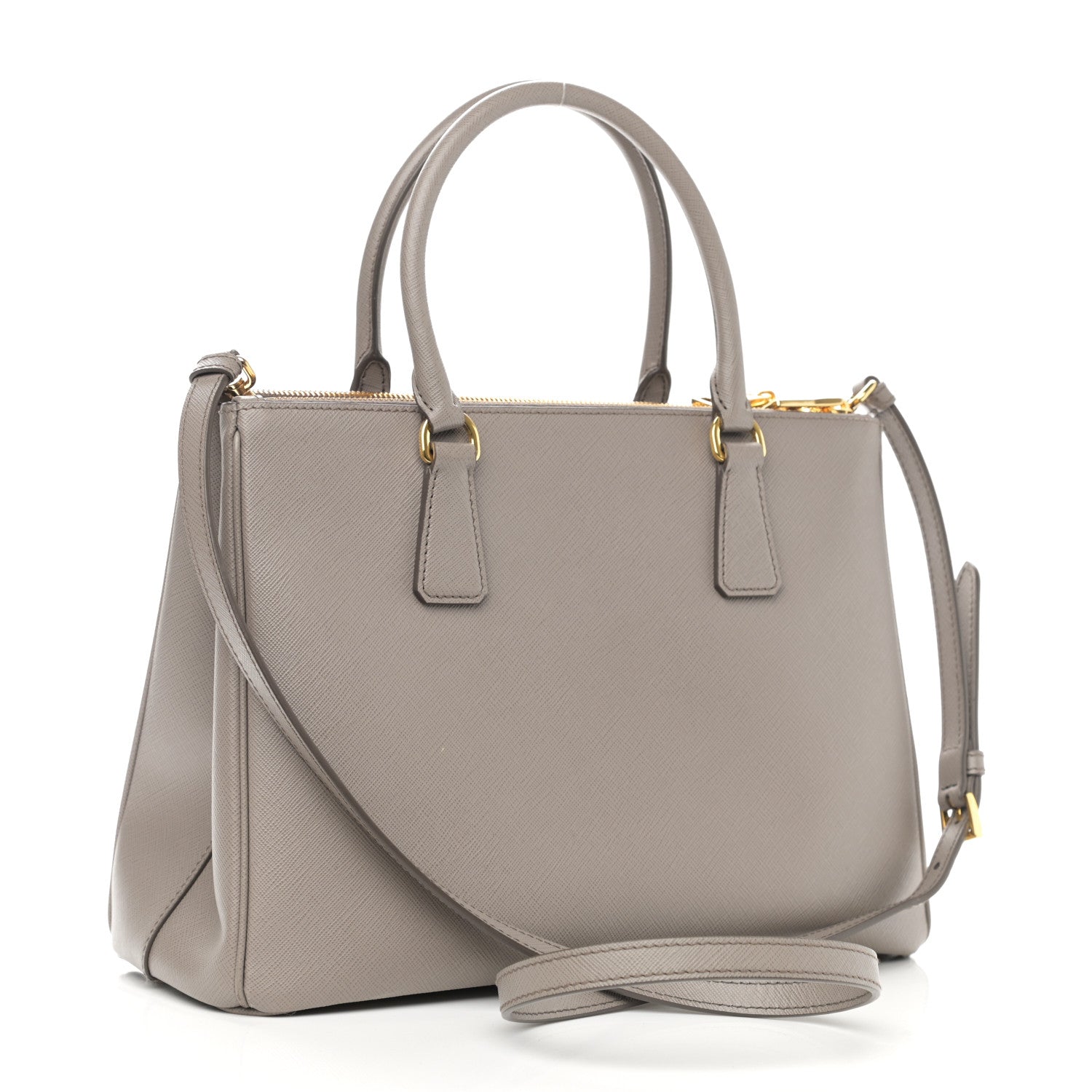 Prada Saffiano Medium Galleria Double Zip Tote Argilla 2 of 11