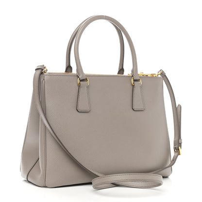 Prada Saffiano Medium Galleria Double Zip Tote Argilla 2 of 11