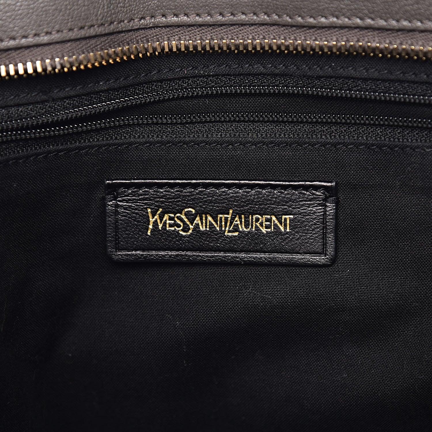 Saint Laurent Sheepskin Small Cabas ChYc Grey 6 of 11