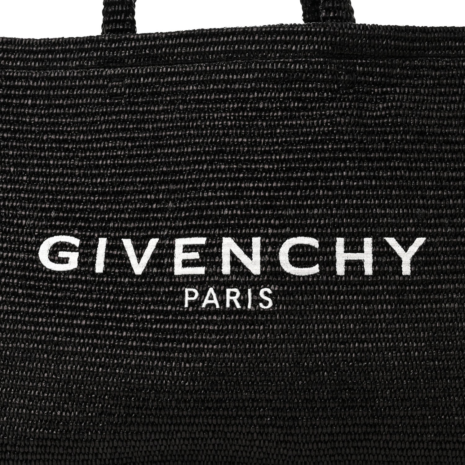 Givenchy Raffia Large G Shopping Tote Black 8 of 11