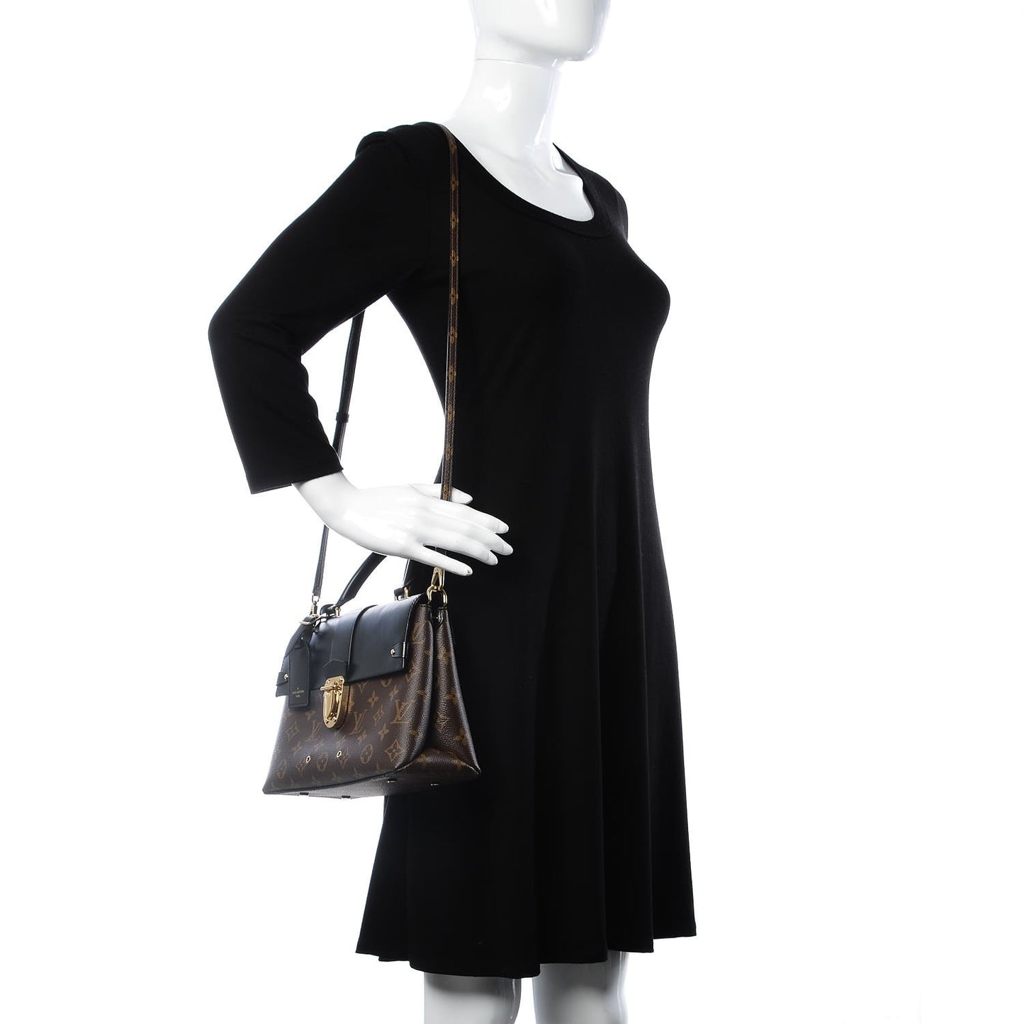 Monogram One Handle Flap Bag MM