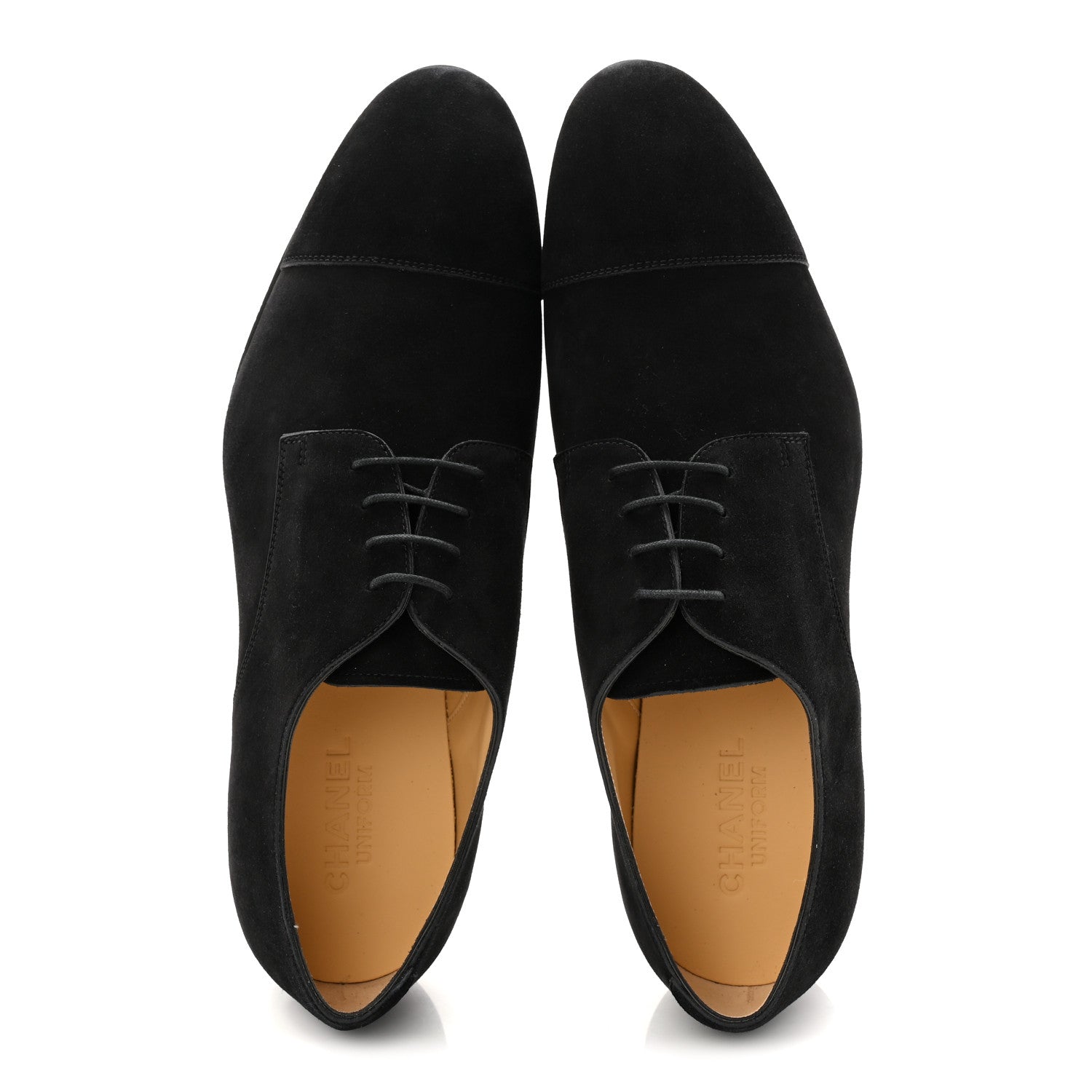Chanel Veau Velours Mens Loafers 45 Black 5 of 9