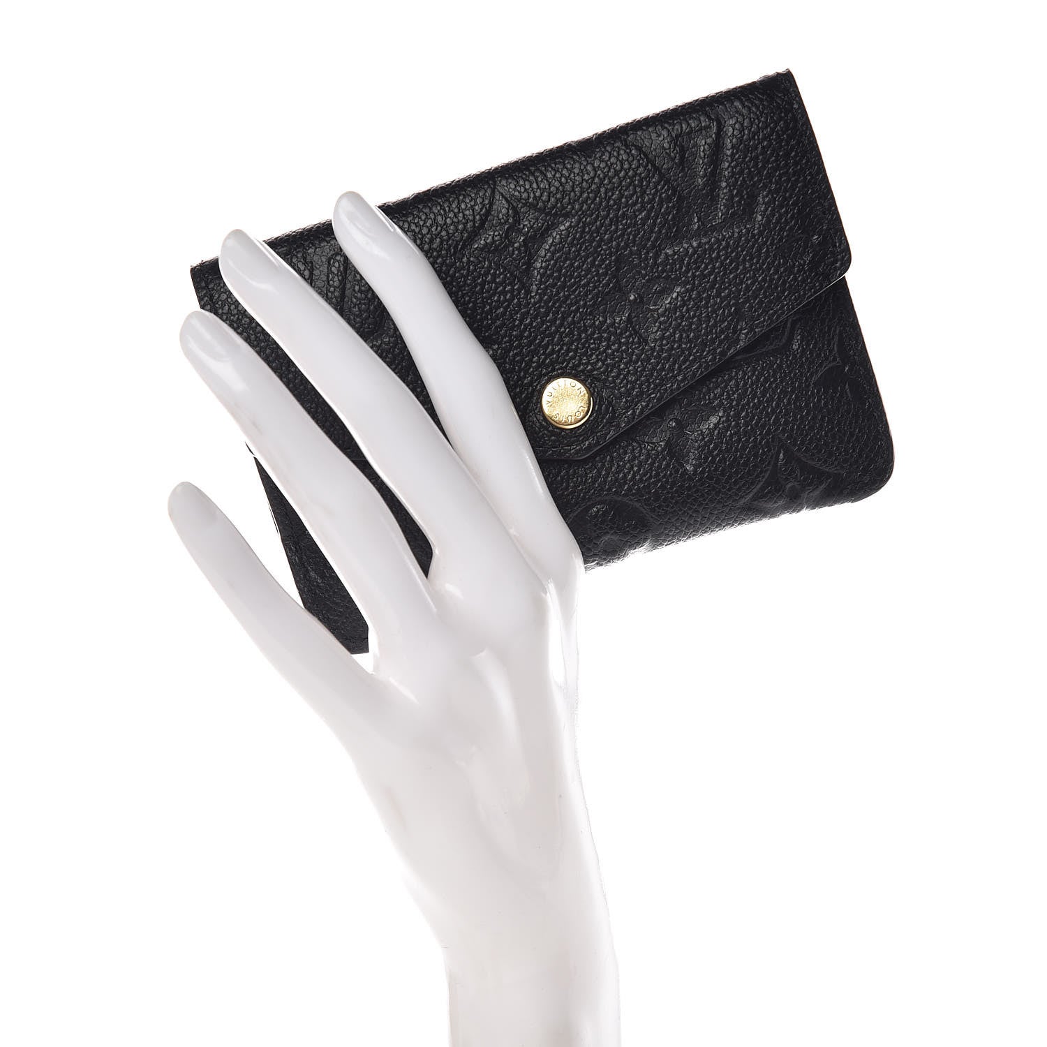 Louis Vuitton Empreinte Key Pouch Black 2 of 8