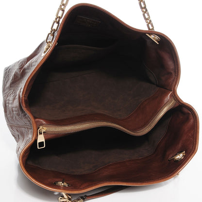 Louis Vuitton Monogram Paris Souple Whisper PM Chocolate 5 of 7