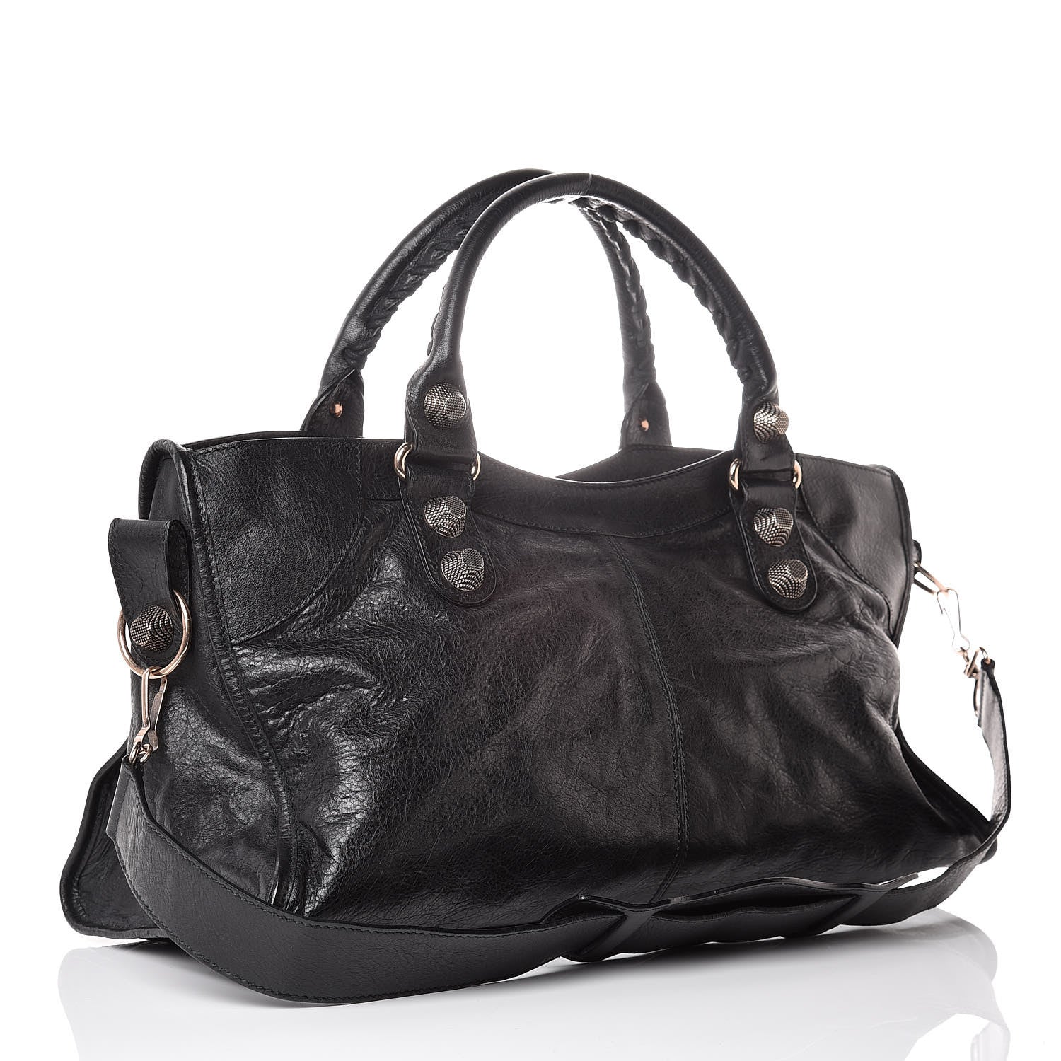 Balenciaga Agneau Giant 21 Rose Gold Hardware Part Time Black 4 of 10