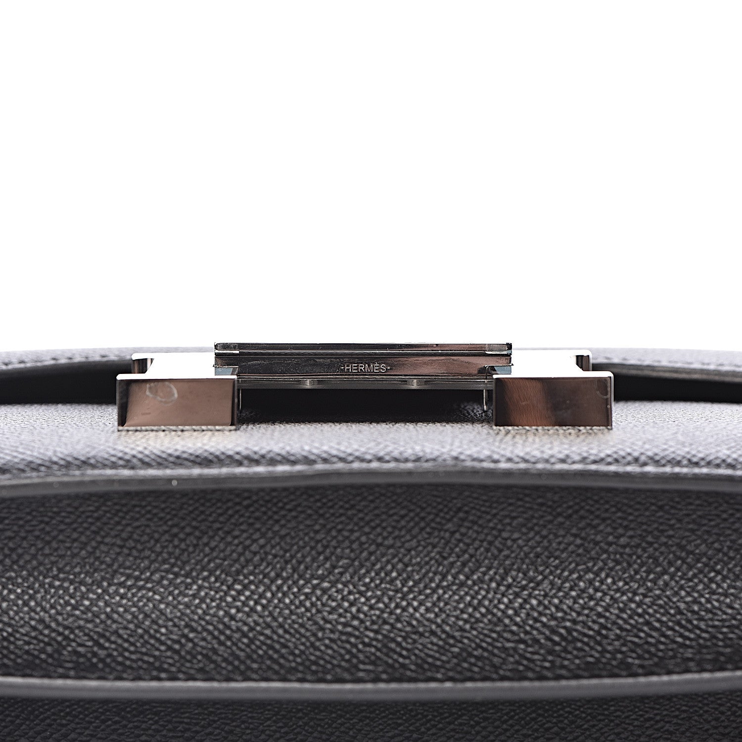 Hermes Epsom Enamel Constance 24 Black Bleu Saint Cyr 20 of 27