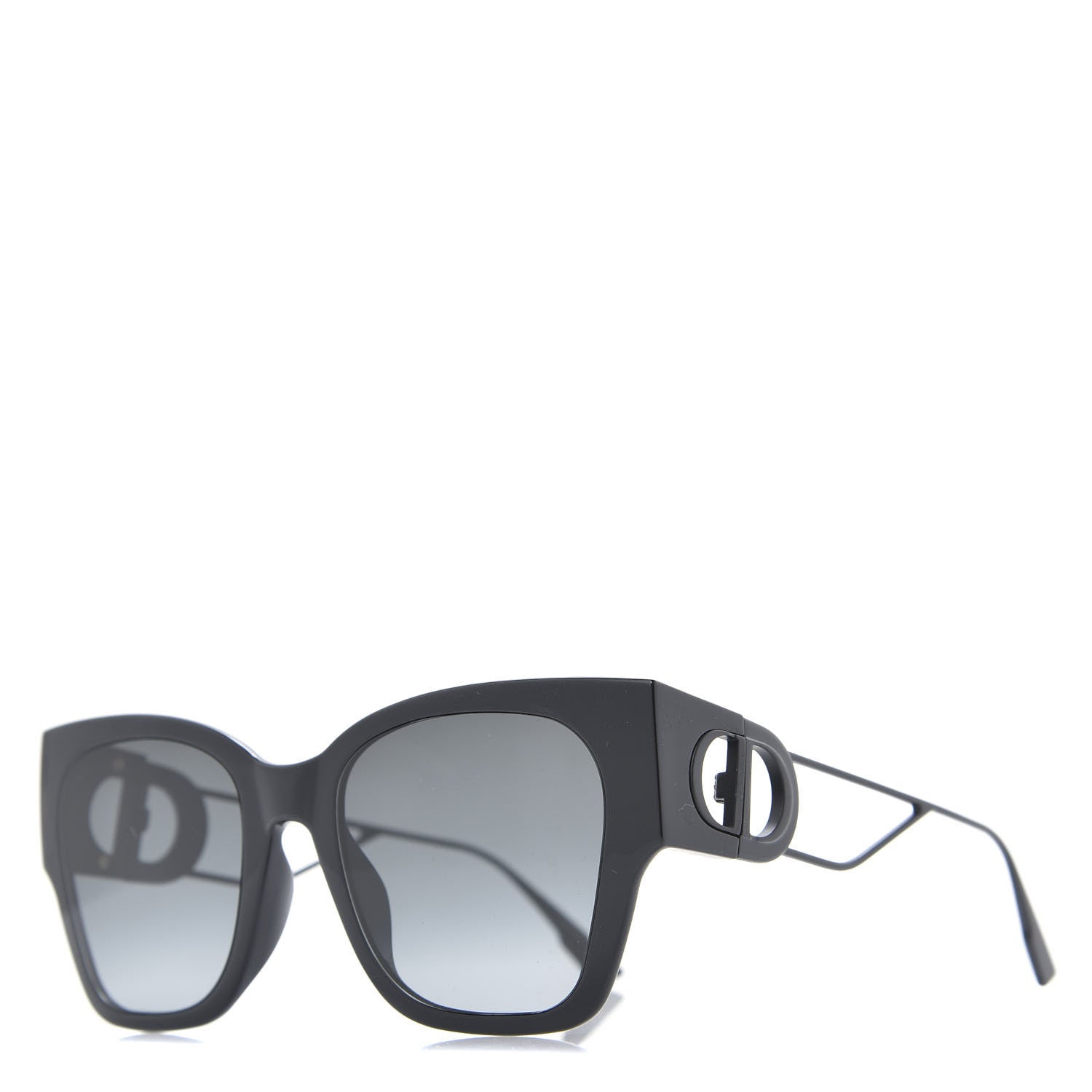 Christian Dior Rectangular 30 Montaigne 1 Sunglasses Black 1 of 6
