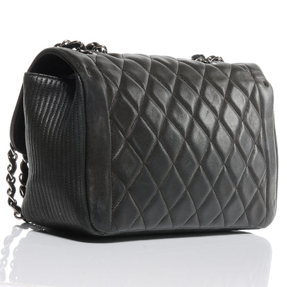 Chanel Lambskin Medium Coco Rider Flap Black 3 of 12