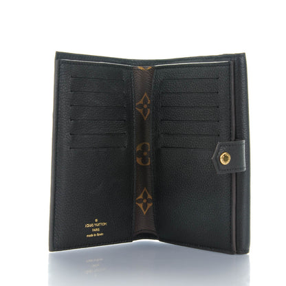 Louis Vuitton Monogram Pallas Compact Wallet Black 5 of 7
