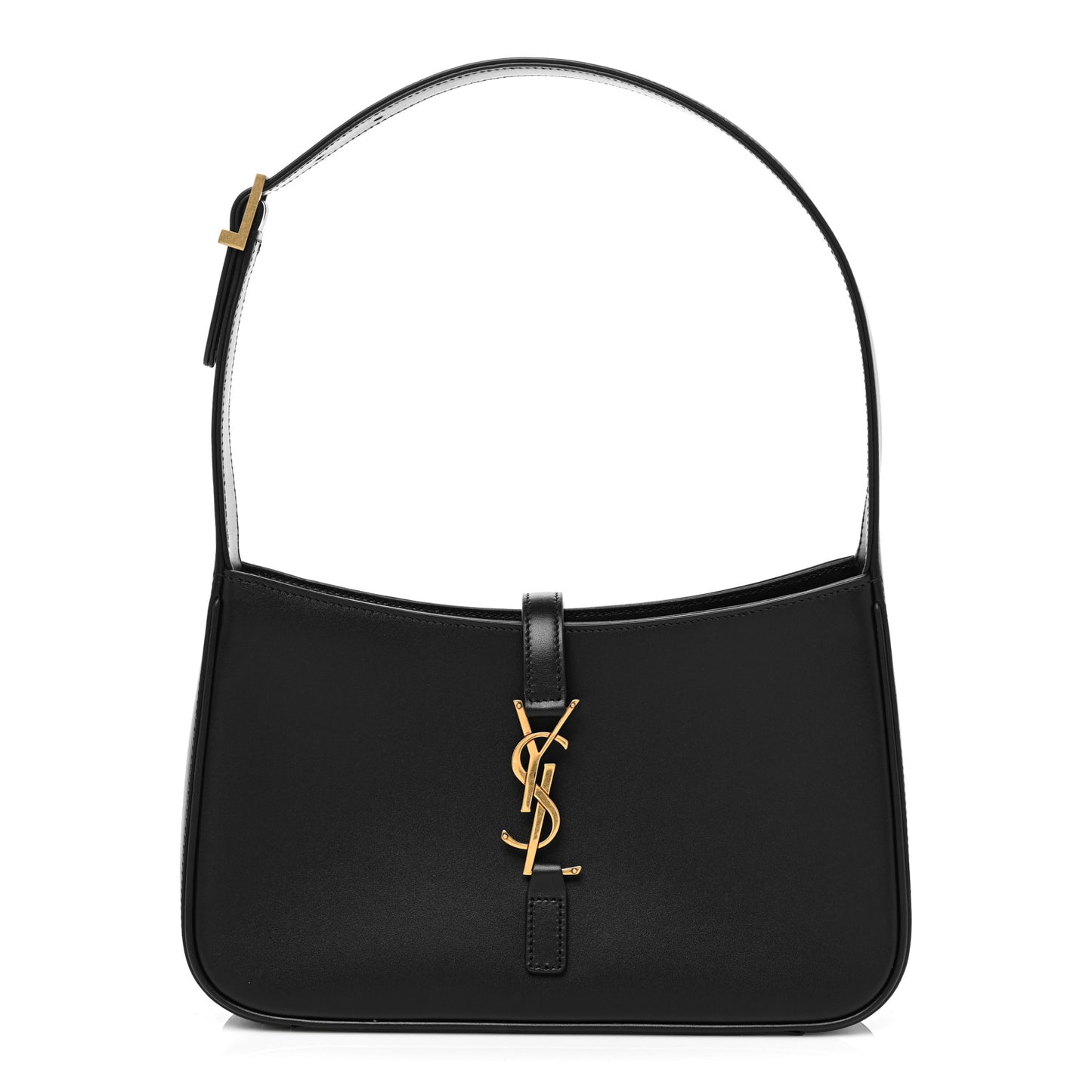 Smooth Calfskin Le 5 A 7 Hobo Black