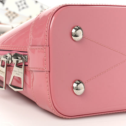Louis Vuitton Patent Monogram Alma BB Rose Blush 7 of 9