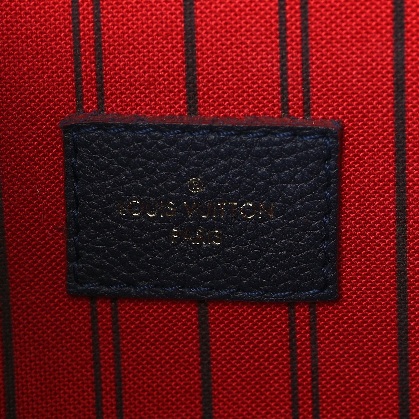 Empreinte Pochette Metis Marine Rouge