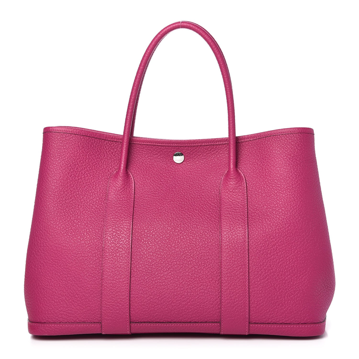 Hermes Vache Country Garden Party MM 36 Rose Pourpre 1 of 10