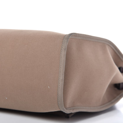 Hermes Vache Hunter Toile Herbag Zip 31 PM Etoupe Ebene 7 of 9