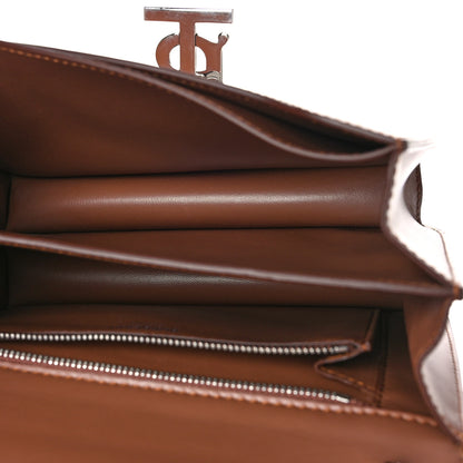 Burberry Calfskin Small TB Bag Malt Brown 5 of 7