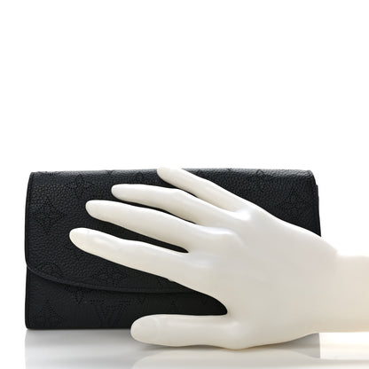 Louis Vuitton Mahina Iris Wallet NM Black 2 of 7