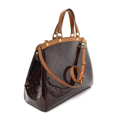 Louis Vuitton Vernis Brea GM  Amarante 3 of 10