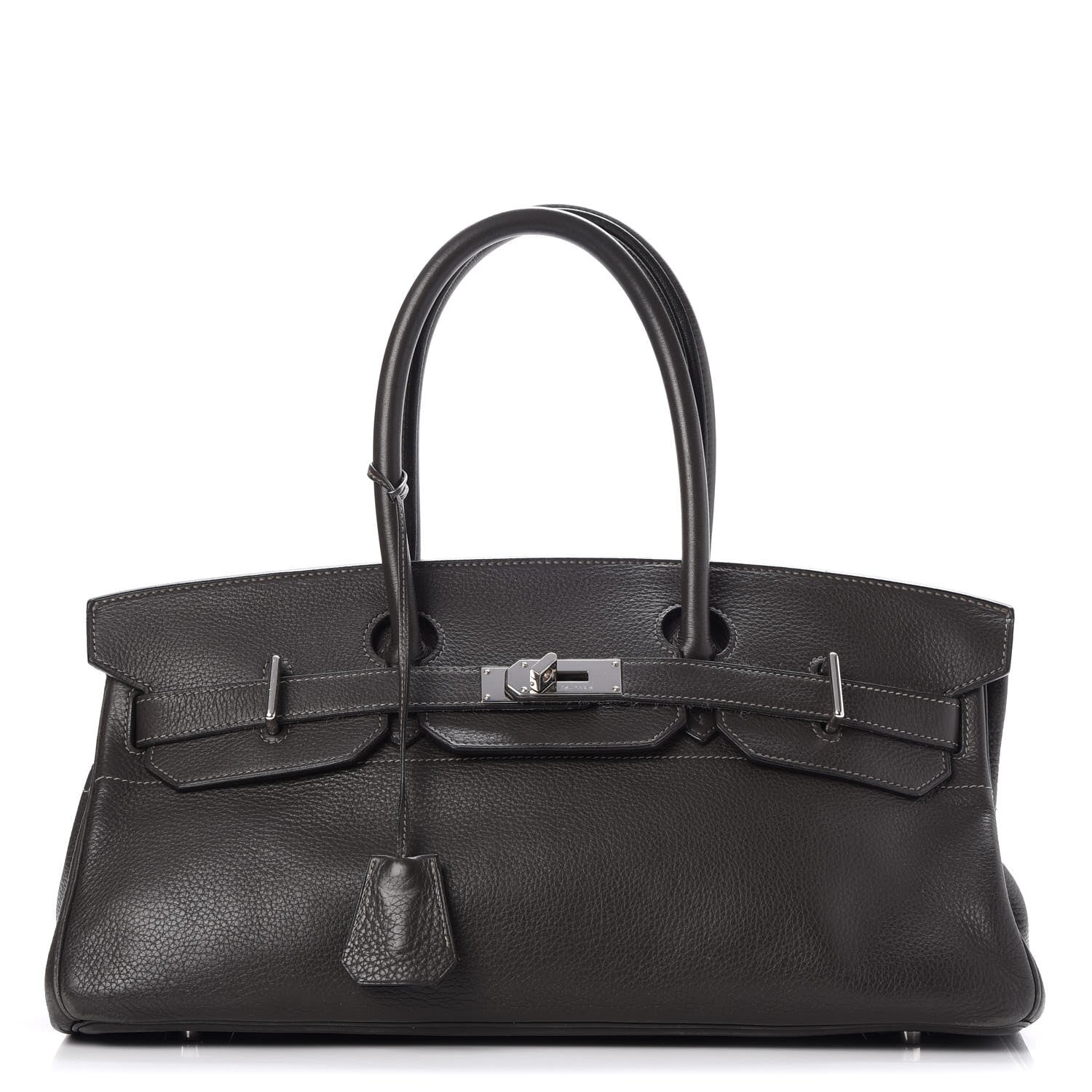 Hermes Taurillon Clemence JPG Birkin 42 Graphite 1 of 30