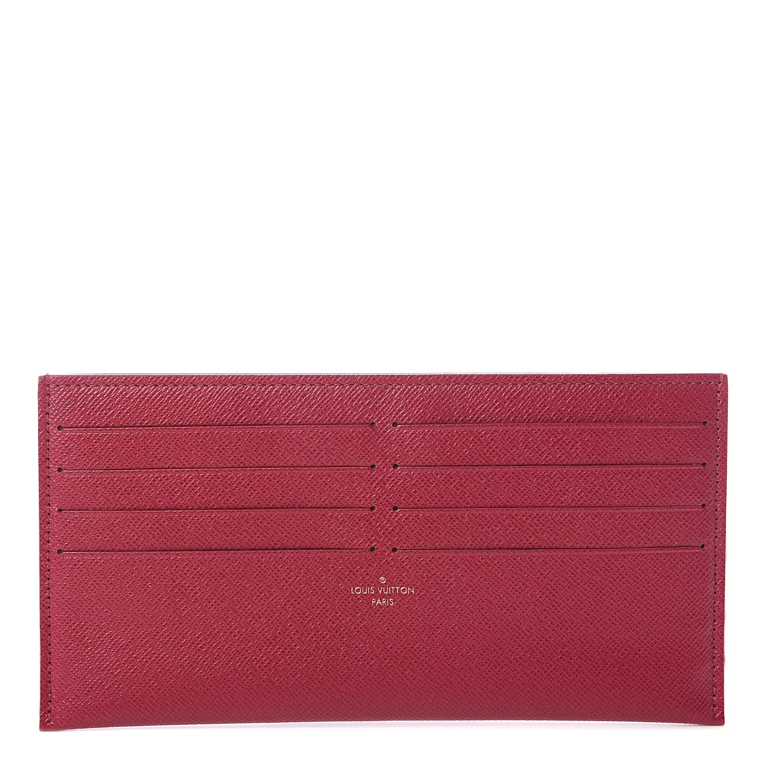 Louis Vuitton Calfskin Felicie Card Holder Insert Fuchsia 1 of 5