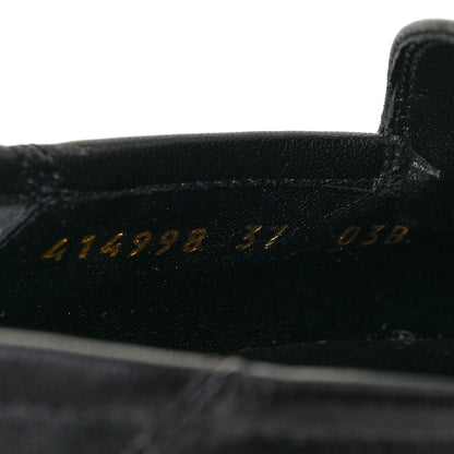 Gucci Calfskin Womens Jordaan Loafers 37 Black 13 of 19