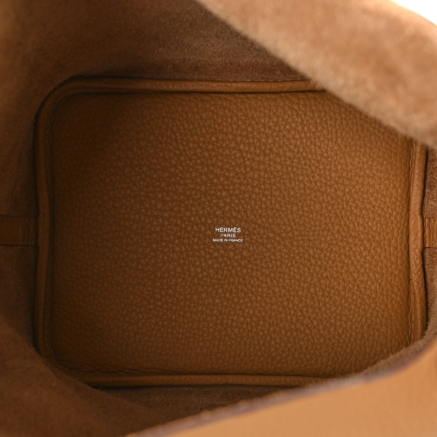 Hermes Taurillon Clemence Picotin Lock 22 MM Biscuit 5 of 8