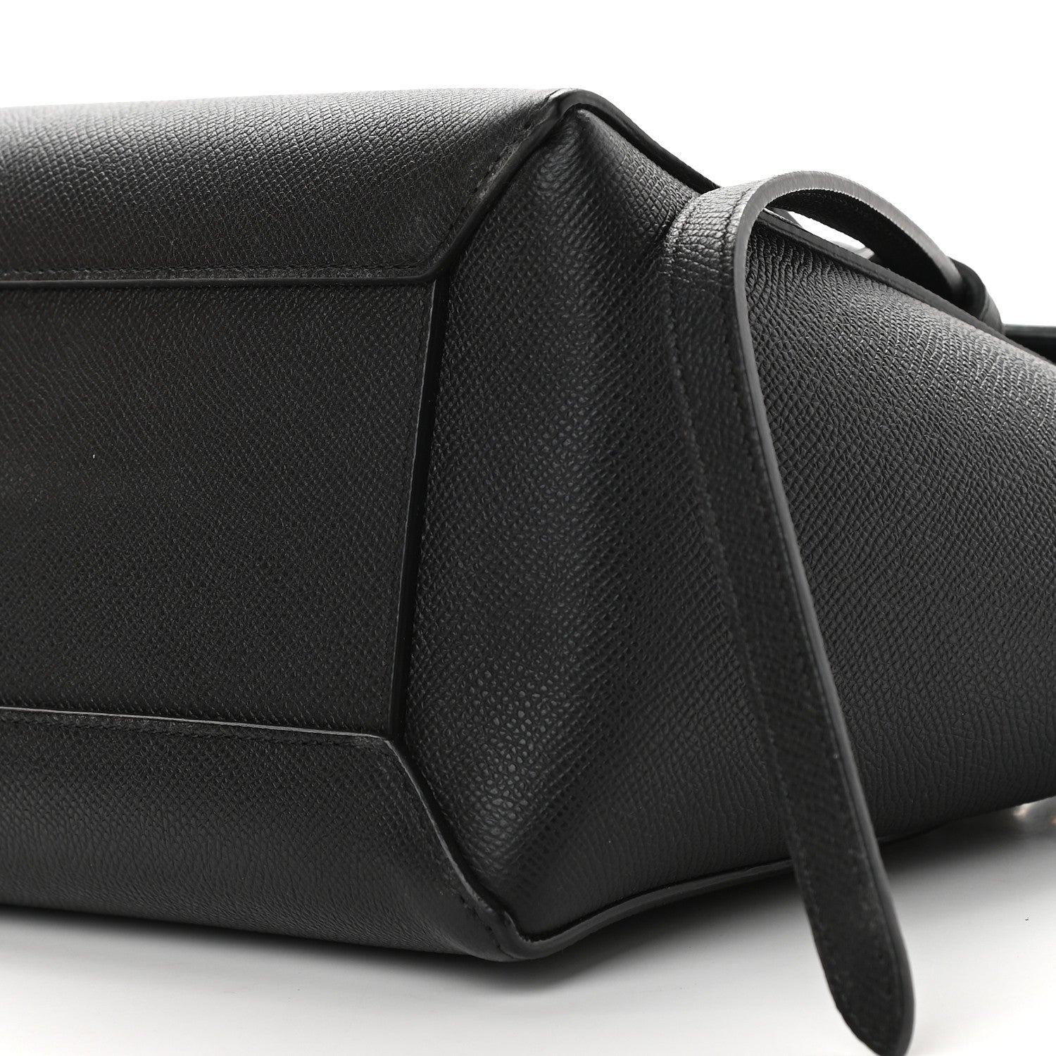 Celine Grained Calfskin Micro Belt Bag Black 8 of 8