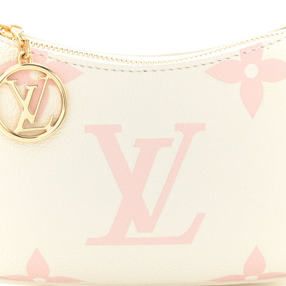 Louis Vuitton Empreinte Monogram Bicolor Mini Moon Latte White Chamallow Pink 7 of 11