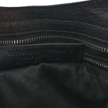 Balenciaga Chevre Silver Metallic Edge Hardware City Black 7 of 12