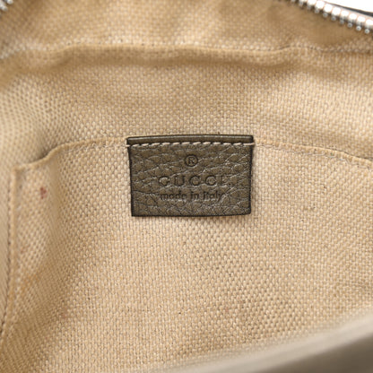 Gucci Metallic Pebbled Calfskin Small Soho Disco Bag Sasso 6 of 20