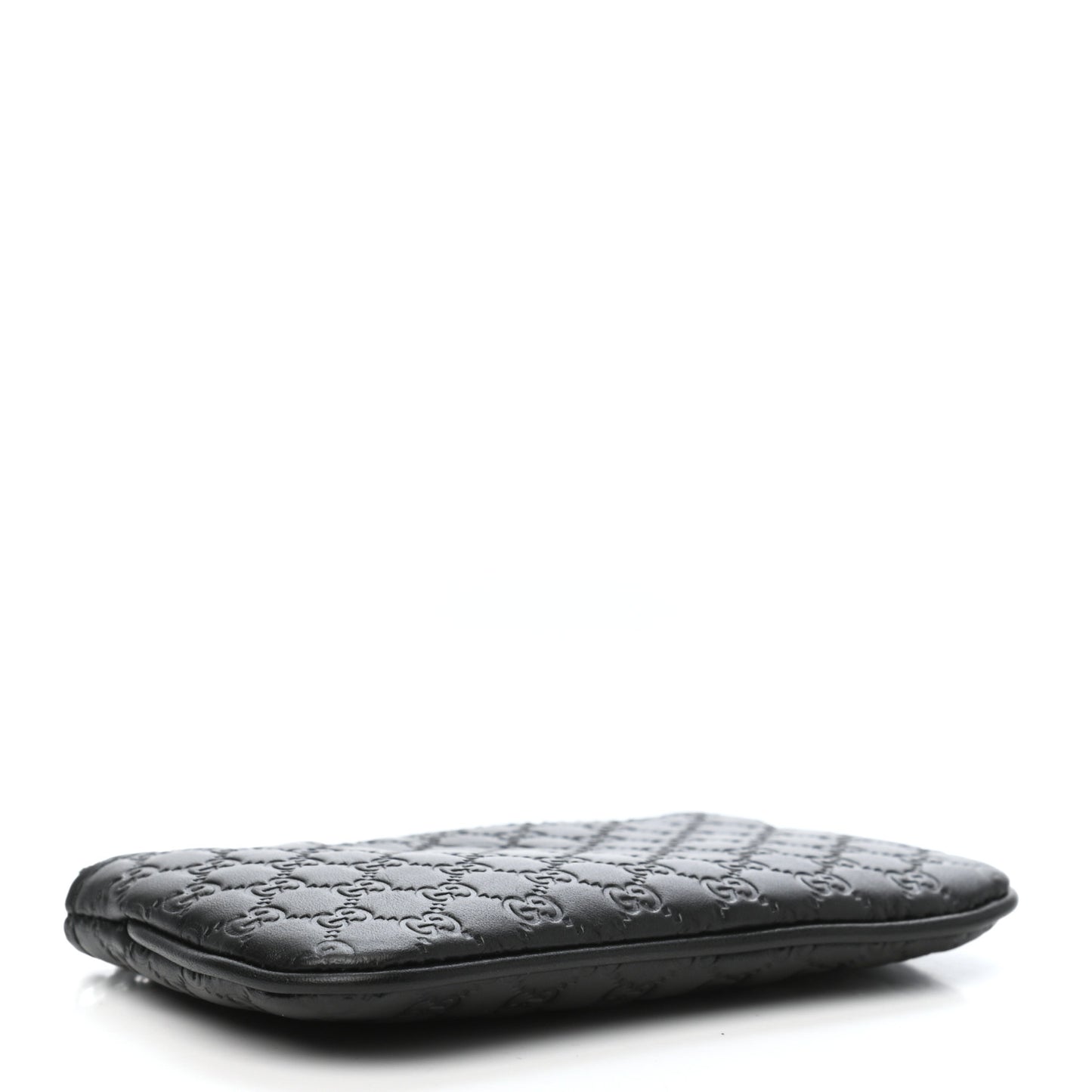 Microguccissima Key Ring Coin Case Black