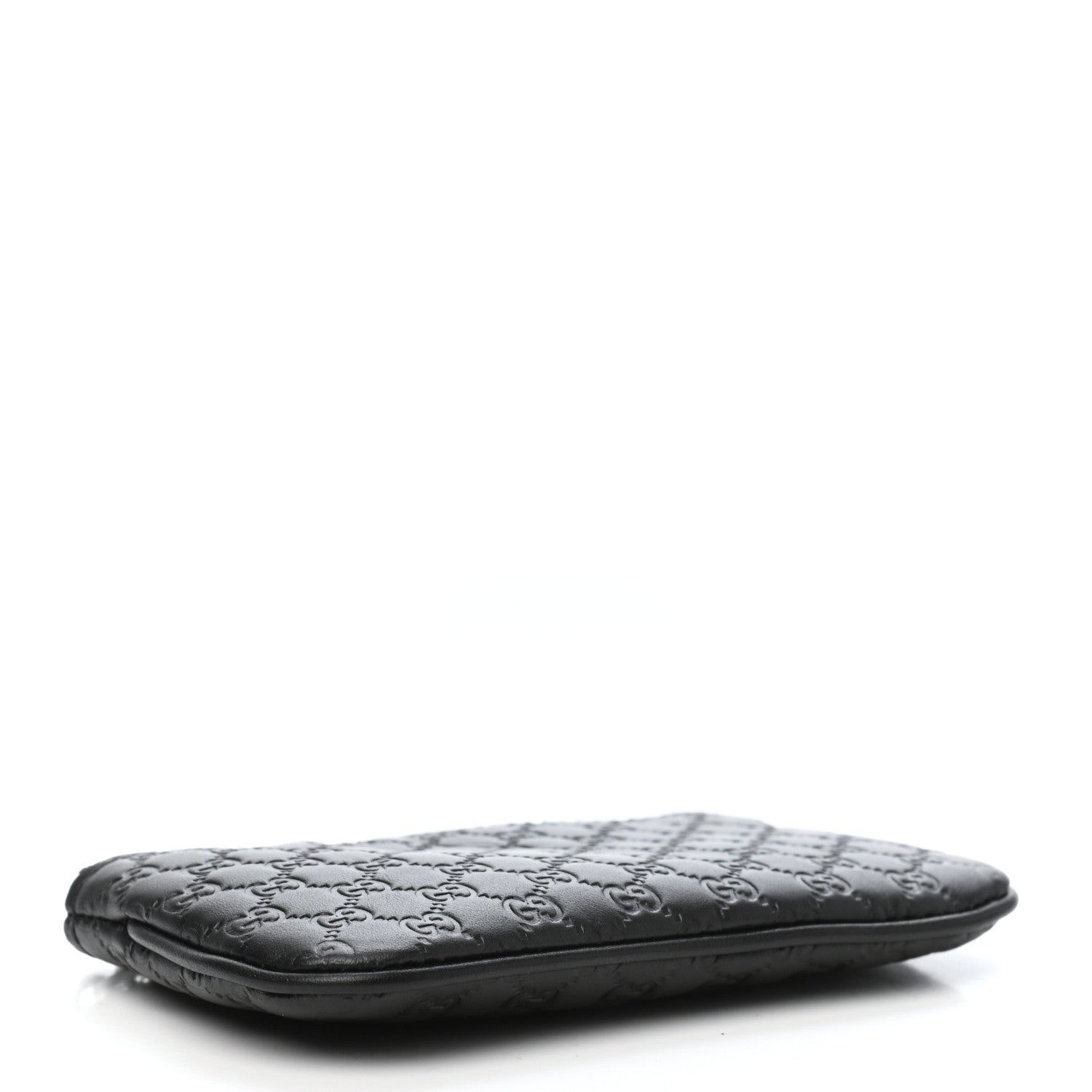 Gucci Microguccissima Key Ring Coin Case Black 4 of 8