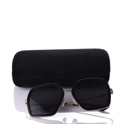 Gucci Acetate Oversize Square Frame GG0106S Sunglasses Black 7 of 7